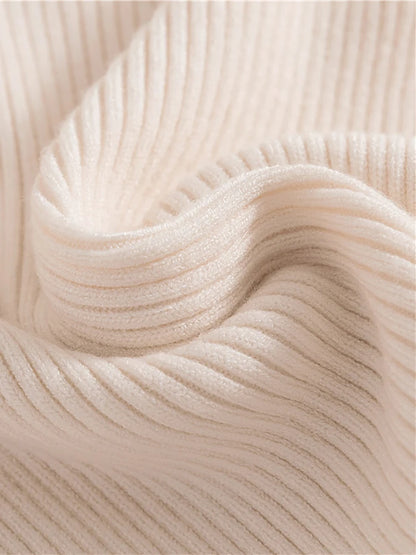 Suéter de cuello alto de otoño para mujer, suéteres de punto suaves, jerséis de cachemira 